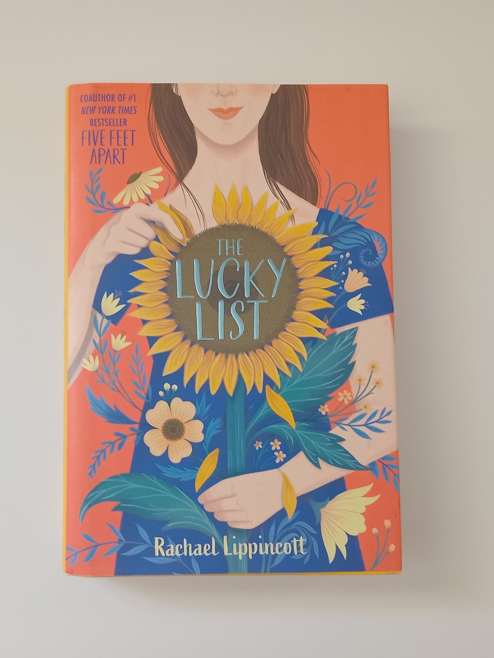 3/20$ The Lucky List by Rachael Lippincott Hardcover YA Romance Book